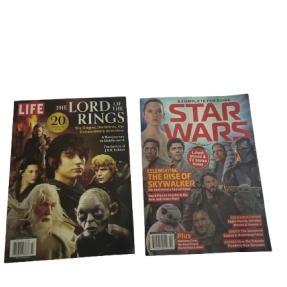 #677 2 magazines Life The Lord of the Rings and A complete Fan Guide Sta…